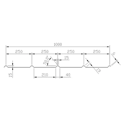 15/1000 LP profile size