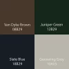 Polyester color pallet