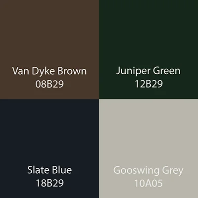 Polyester color pallet