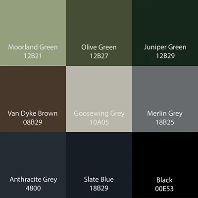 Plastic color pallet